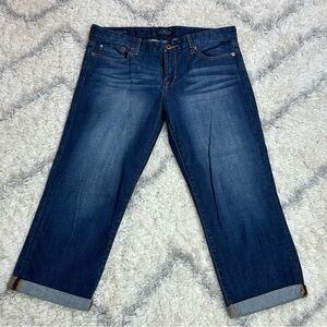 Lucky Brand Relaxed Fit Dark Blue capris